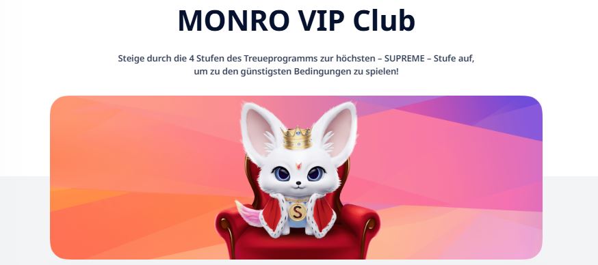 Join Monro VIP Club und spiele mit exklusiven Vorteilen